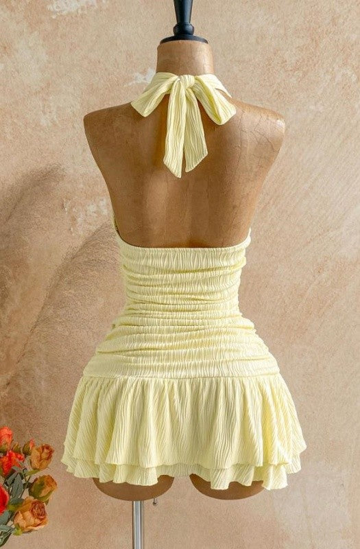 Camila Dress-Yellow