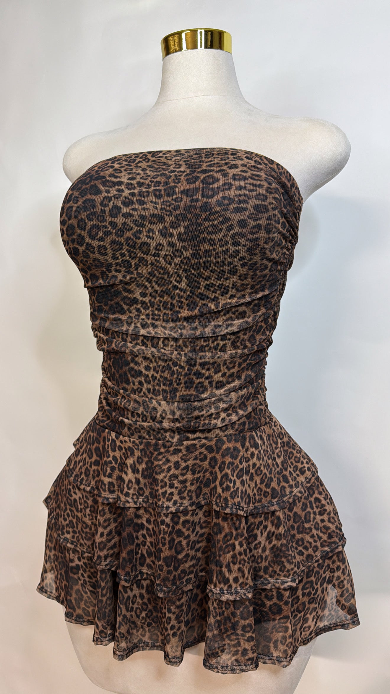 Frida Leopard Dress