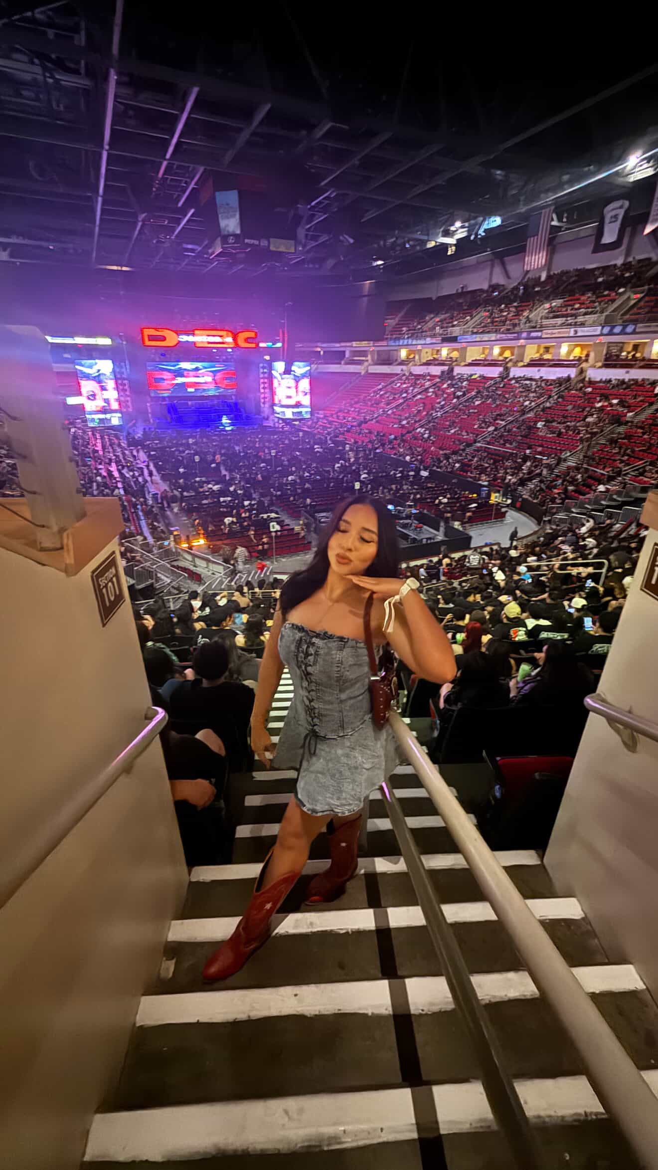 Yara Denim Mini Dress