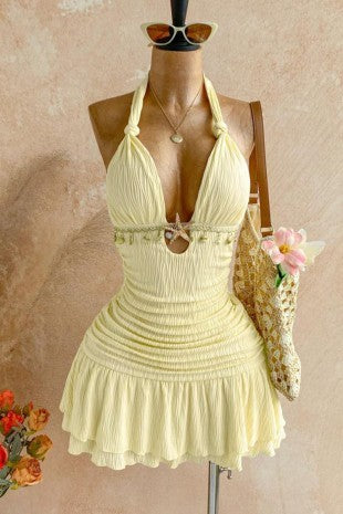 Camila Dress-Yellow